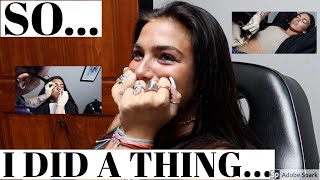 I GOT TWO NEW PIERCINGS!! (one went bad)