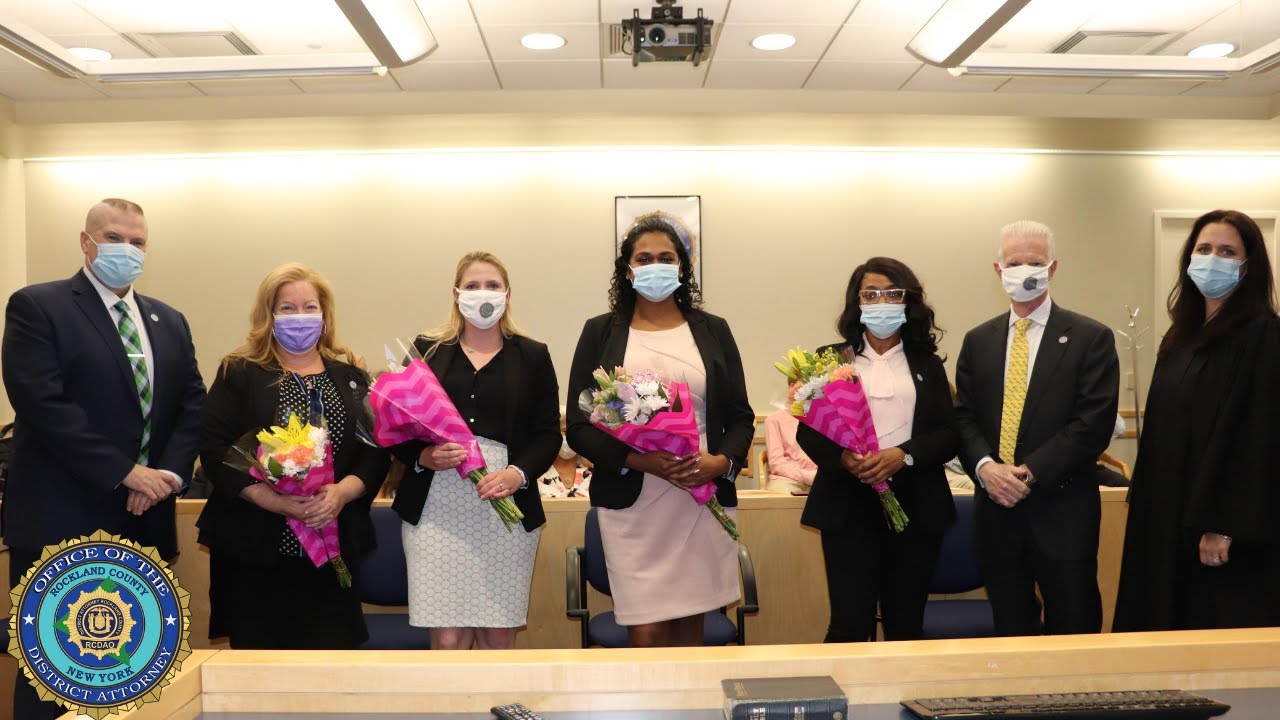 Swearing-In Ceremony for Rockland's Four New Assistant District Attorneys