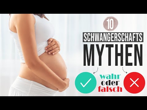 DIE 10 Schwangerschafts MYTHEN | WAS STIMMT WIRKLICH? Sport & Ernährung