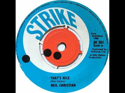 UK New Entry 1966 (96) Neil Christian - That's Nice