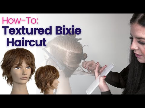 Textured Bixie Haircut with Ellen Devine