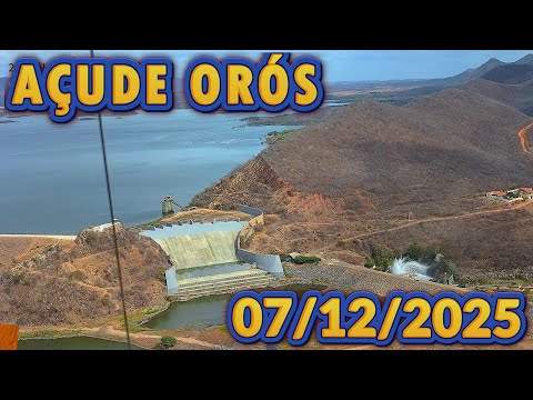 AÇUDE ORÓS DADOS ATUALIZADOS HOJE 07/12/2025 - ORÓS CEARÁ