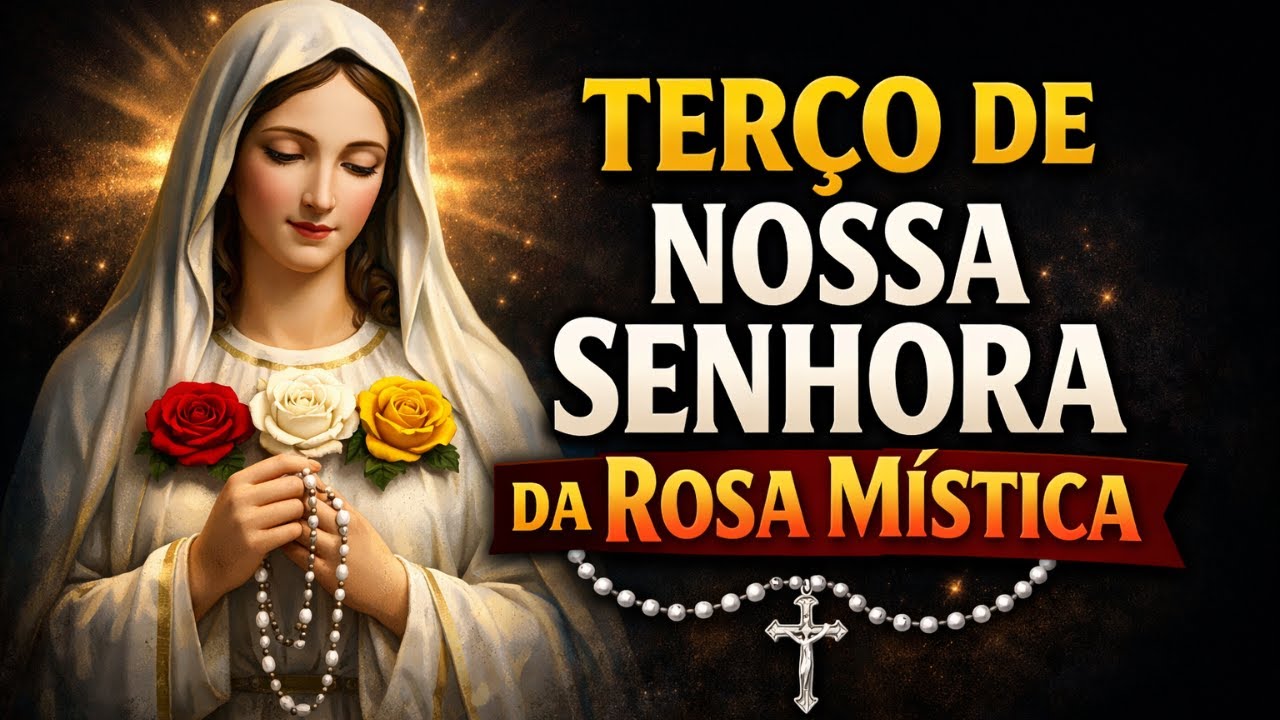 TERÇO DE NOSSA SENHORA DA ROSA MÍSTICA, Amado Deus, momento de oração, oração para dormir