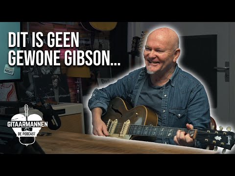 Deze vintage Gibson is zó zeldzaam dat Tjeerd hem op zolder bewaart