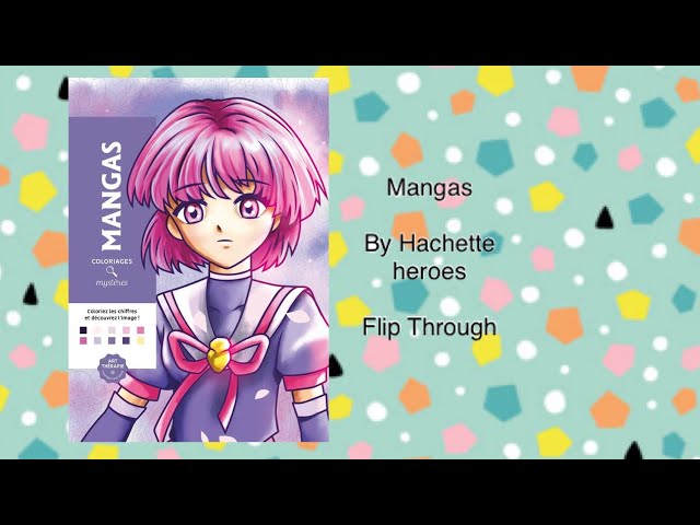 Vídeo relacionado con Dibujos para colorear. ¡Qué misterio! Mangas (Hachette HEROES - CULTURA POP - Arteterapia)