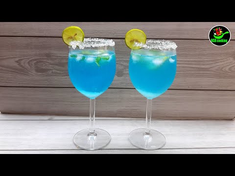 Blue Lagoon Mocktail | Blue curacao Lemonade |  Blue angel drink | Summer special juice recipe |