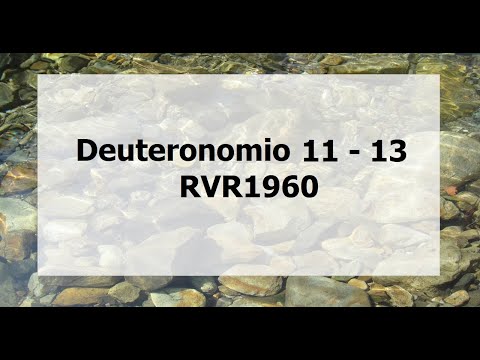 The Spoken Bible/ Deuteronomy 11-13