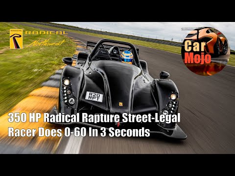 Thumbnail for 350 HP Radical Rapture Street-Legal Racer Does 0-60 In 3 Seconds | CarMojo by Radical Sportscars