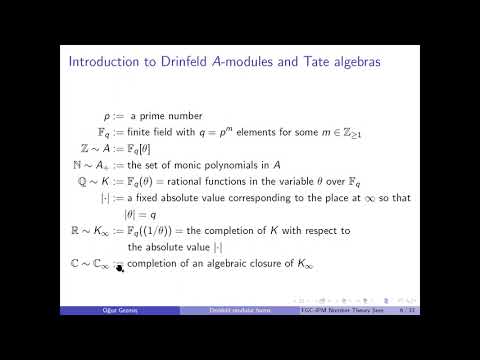 Oğuz Gezmiş - On Drinfeld modular forms of higher rank and quasi-periodic functions