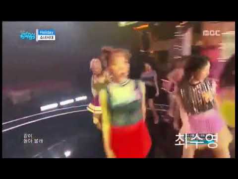 SNSD YURI - Holiday solo's