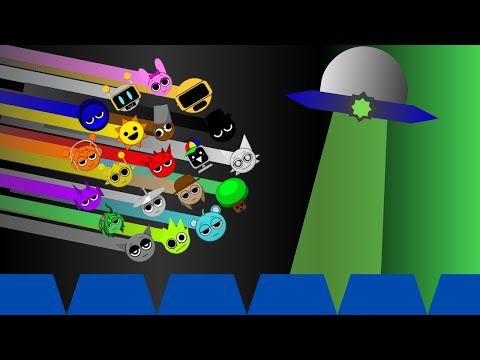 Sprunki Marble Race - Only One Can Win