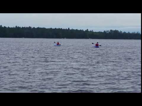 Life is good in a kayak!!!  Everyone enjoyed taking them out, it is the best way to see Bear Lake!