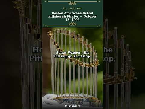 How did Boston overcome a 3-1 deficit in 1903?