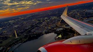 [4K] – Full Flight – Southwest Airlines – Boeing 737-7H4 – DCA-MCI – N214WN – WN516 – IFS 1114