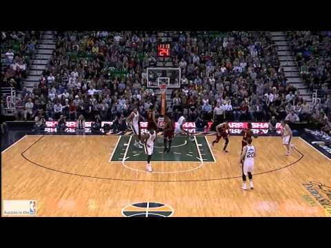 Dante Exum 5-11-2014 Full Highlights 3pts, 5ast, 2reb Utah Jazz vs Cavs