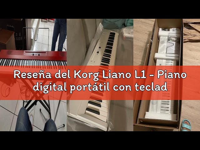 Vídeo relacionado con Korg Liano L1 - Piano digital portátil con teclado Premium "Soft-Touch" - Negro