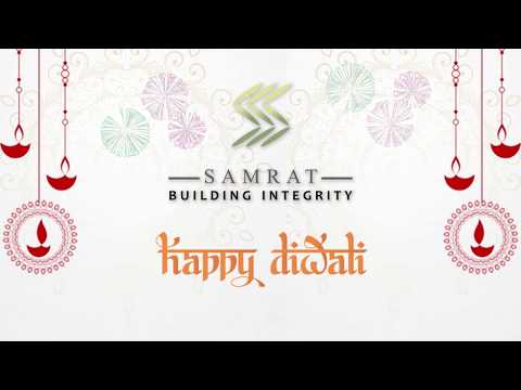 Samrat Building Integrity || Logo Design with Diwali Wishes || Tenx Branding Agency