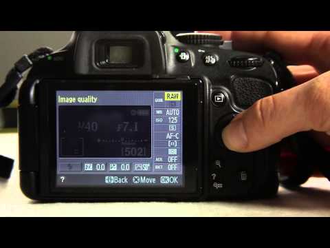 How To Use Your Nikon D5100 Part 2 of 7  Buttons on The Back of The Camera