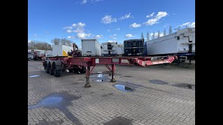 Dennison LOCK AND GO SLIDING SKELETAL TRAILER – 2008 – C261319 container chassis semi-trailer for sale - Image 4 | Autoline Dennison LOCK AND GO SLIDING SKELETAL TRAILER – 2008 – C261319 container chassis semi-trailer | Image 4 - Autoline