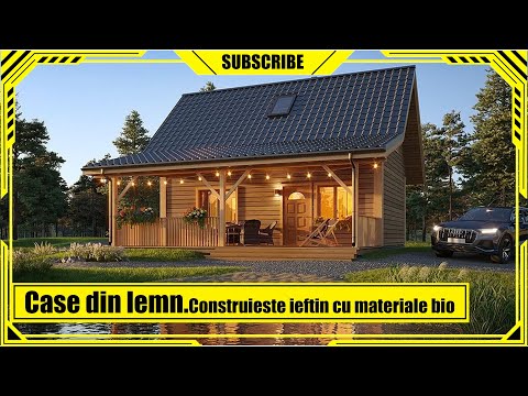 🏡10 Modele superbe de case din lemn❌Elegante si ieftin de construit.