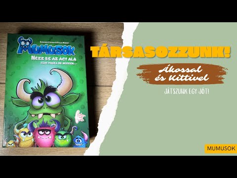 Társasozzunk! 1x01 - Mumusok - CsavarGo Képzelet - Társasjátékos történetek