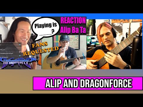 Alip Ba Ta Reaction by DragonForce Herman Li - My Heart Will Go On Fingerstyle Cover // Inception !