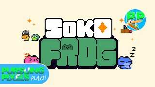 Tricky Top Down Sokoban Puzzle Adventure w/ Adorable Pixel Art!?! // Let's Play SokoFrog