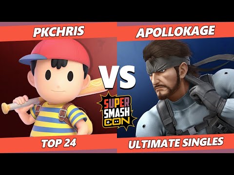 SSC Fall Fest Top 24 - PKChris (Ness) Vs. ApolloKage (Snake) SSBU Ultimate Tournament