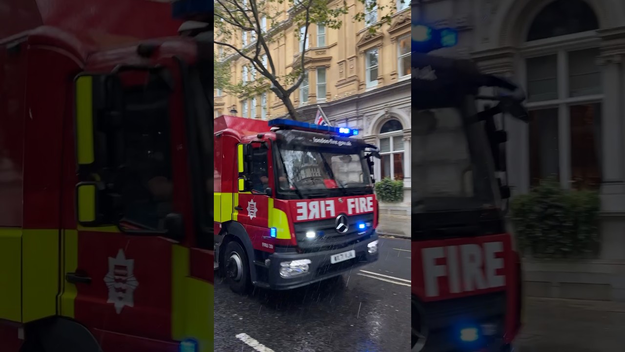 🚨 London Fire Brigade 🇬🇧 Fire Rescue Unit