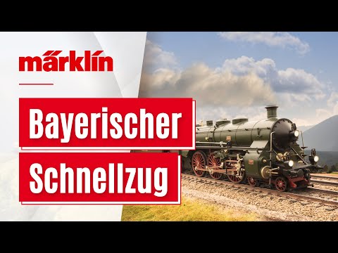 Bayerischer Schnellzug mit S 3/6 Dampflokomotive / Märklin Neuheiten 2022
