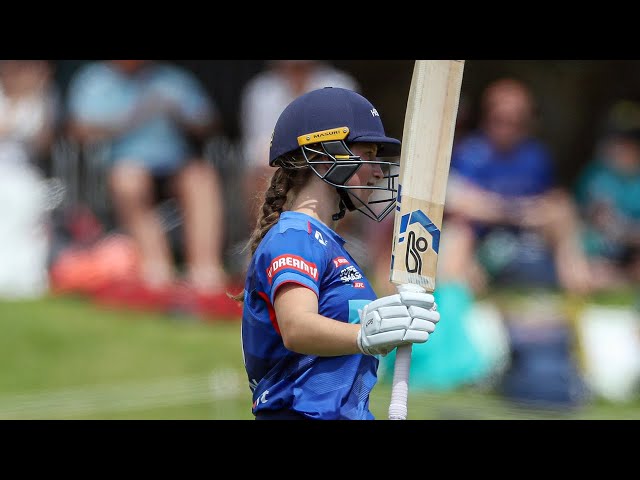 Catton’s First Fifty | Hearts v Hinds | SHORT HIGHLIGHTS | Dream11 Super Smash | Auckland