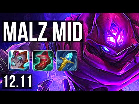 MALZAHAR vs TWISTED FATE (MID) | 3.4M mastery, 1200+ games, 3/2/12 | KR Master | 12.11
