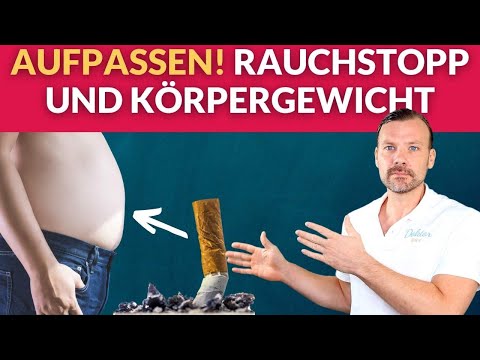 Mit Rauchen aufhören ohne zuzunehmen