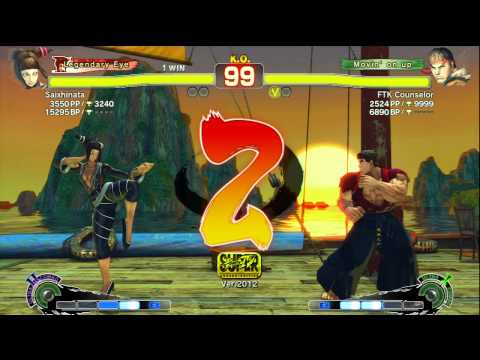 SSF4 AE 2012 - Saixhinata (Juri) Vs KaizenMaster (Ryu) - Casuals 06.25.12 - G2