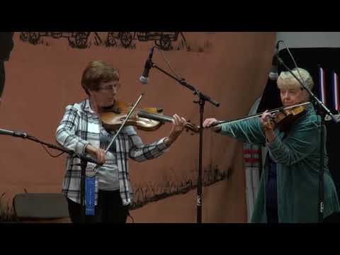 2017-10-21 OT1 Kathy Kampschmidt & Nicki Carlisle - Open Twin Western Open Fiddle Contest 2017