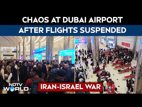 Iran Attack Dubai | Chaos At Dubai International Airport As Dubai Closes All Flight Operations
