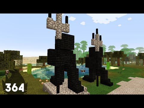 Minecraft Building w/ BdoubleO :: Evil Statues! :: ep 364