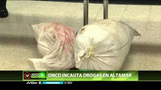 DNCD incauta drogas en altamar