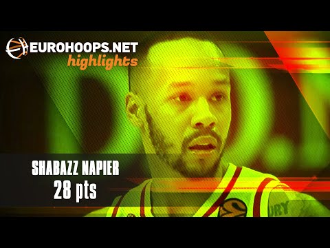 Shabazz Napier (28 points) Highlights vs. Valencia Basket