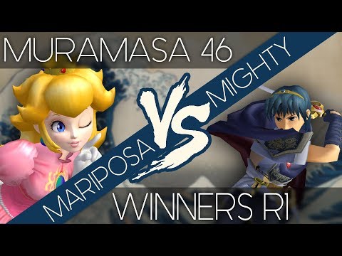 Muramasa 46 - Mariposa (Peach) vs Mighty (Marth) - WR2