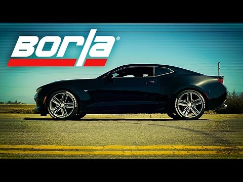 Borla Exhaust for the 2016-2024 Camaro V6 [Exhaust System Sounds]