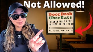 Delivery Drivers Not Allowed to Use Restaurant Bathrooms!