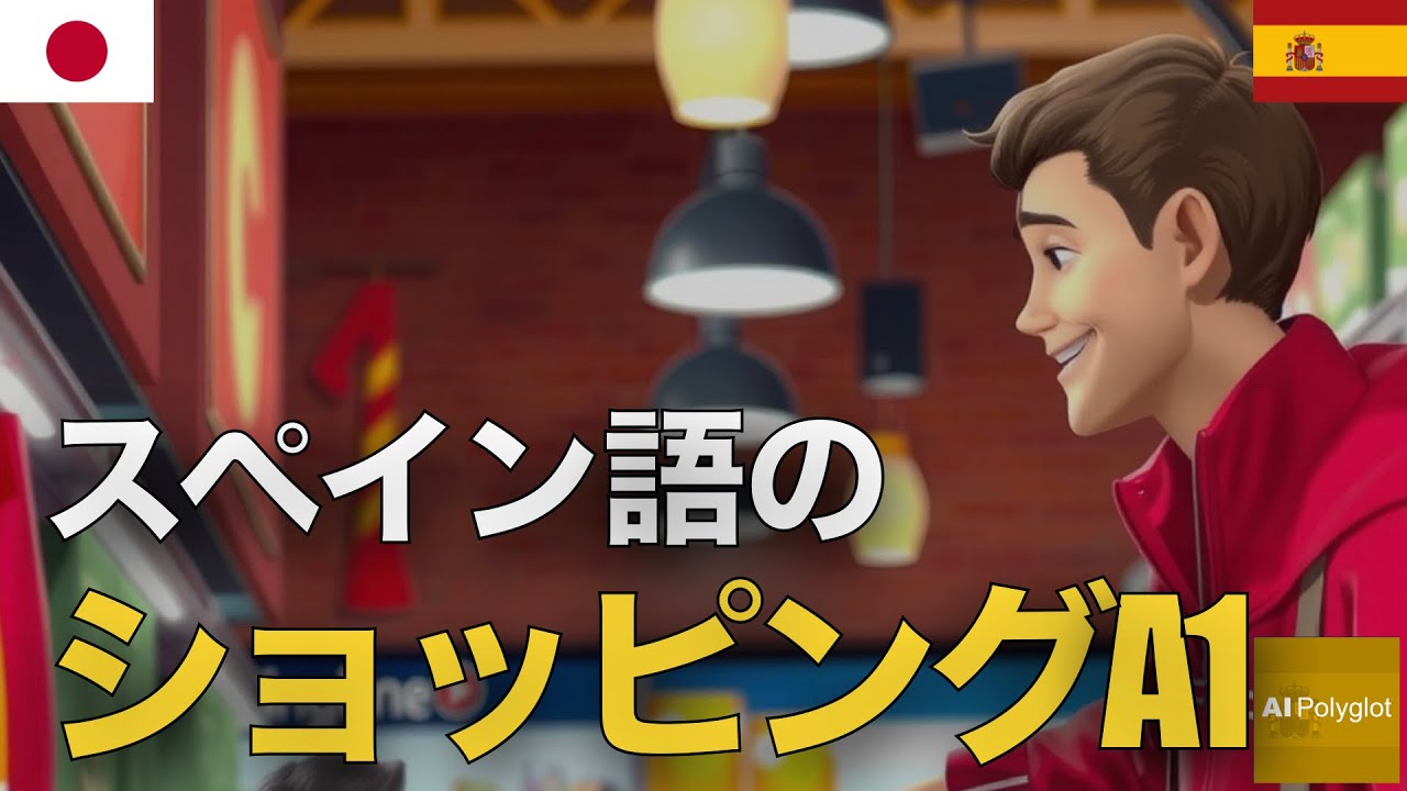 スペイン語のショッピングA1 | 聞き流し | Spanish | 実用例文付き