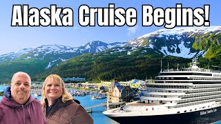 Alaska Cruise Begins! Boarding Holland America Nieuw Amsterdam in Whittier