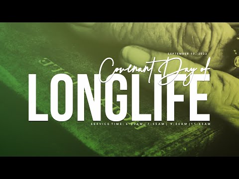 COVENANT DAY OF LONG LIFE SERVICE | 10TH SEPTEMBER 2023 | FAITH TABERNACLE OTA | #bishopdavidoyedepo