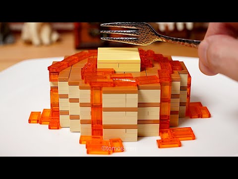 Lego Pancake / Stop Motion Cooking & ASMR