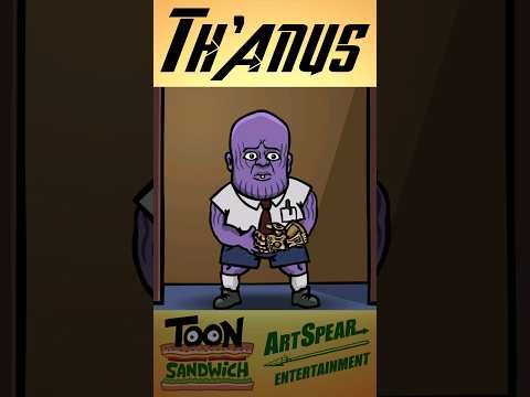Thanos' traumatic childhood - TOON SANDWICH #funny #marvel #mcu #avengers #thanos #ironman