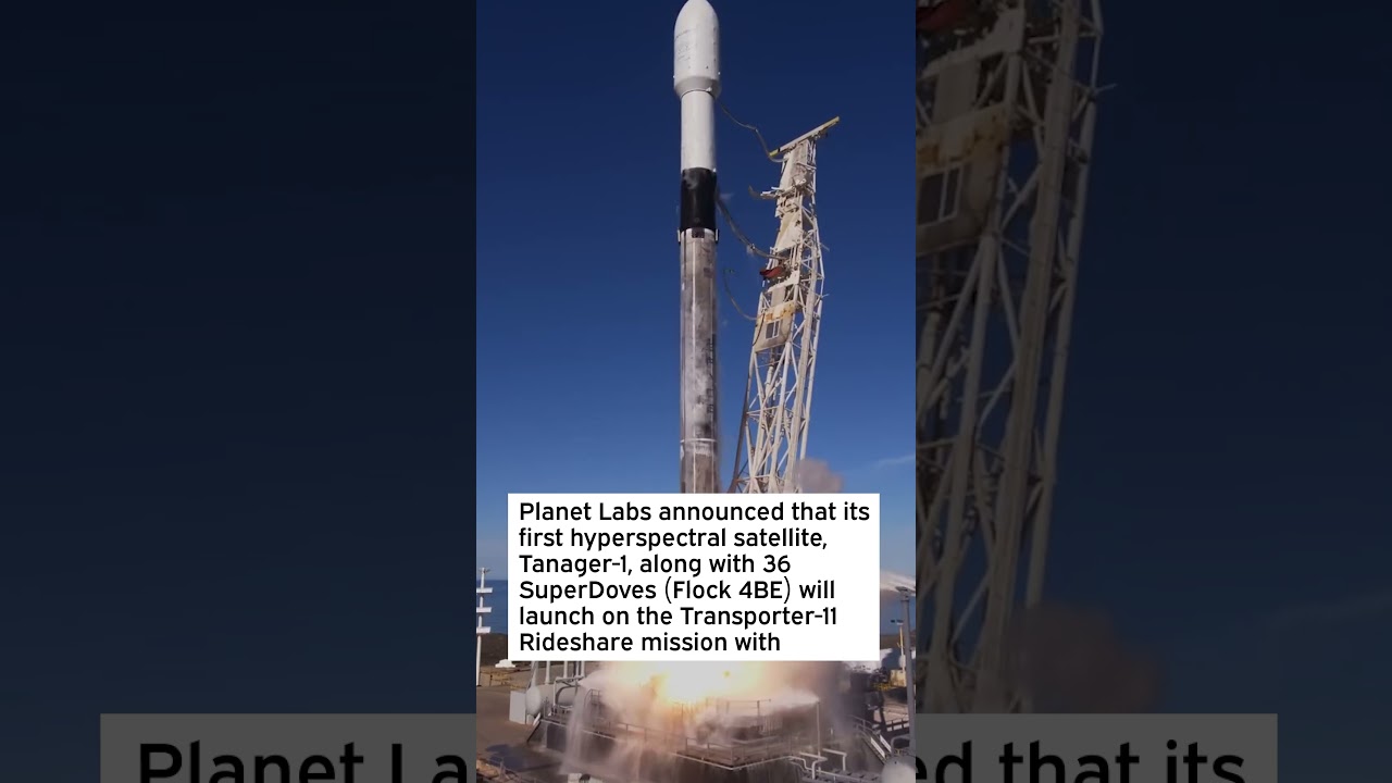 Planet Labs to launch its first hyperspectral satellite, Tanager-1 #PL #PLStock #PlanetLabs