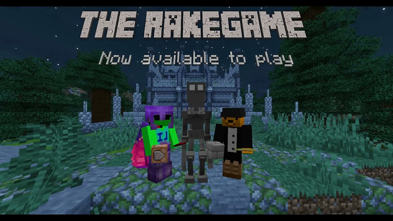 The RakeGame -- A Minecraft Multiplayer Horror Game powered by  commandblocks Minecraft Map