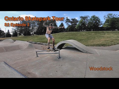 Ontario Skatepark Tour S2 Episode 3: Woodstock Skatepark